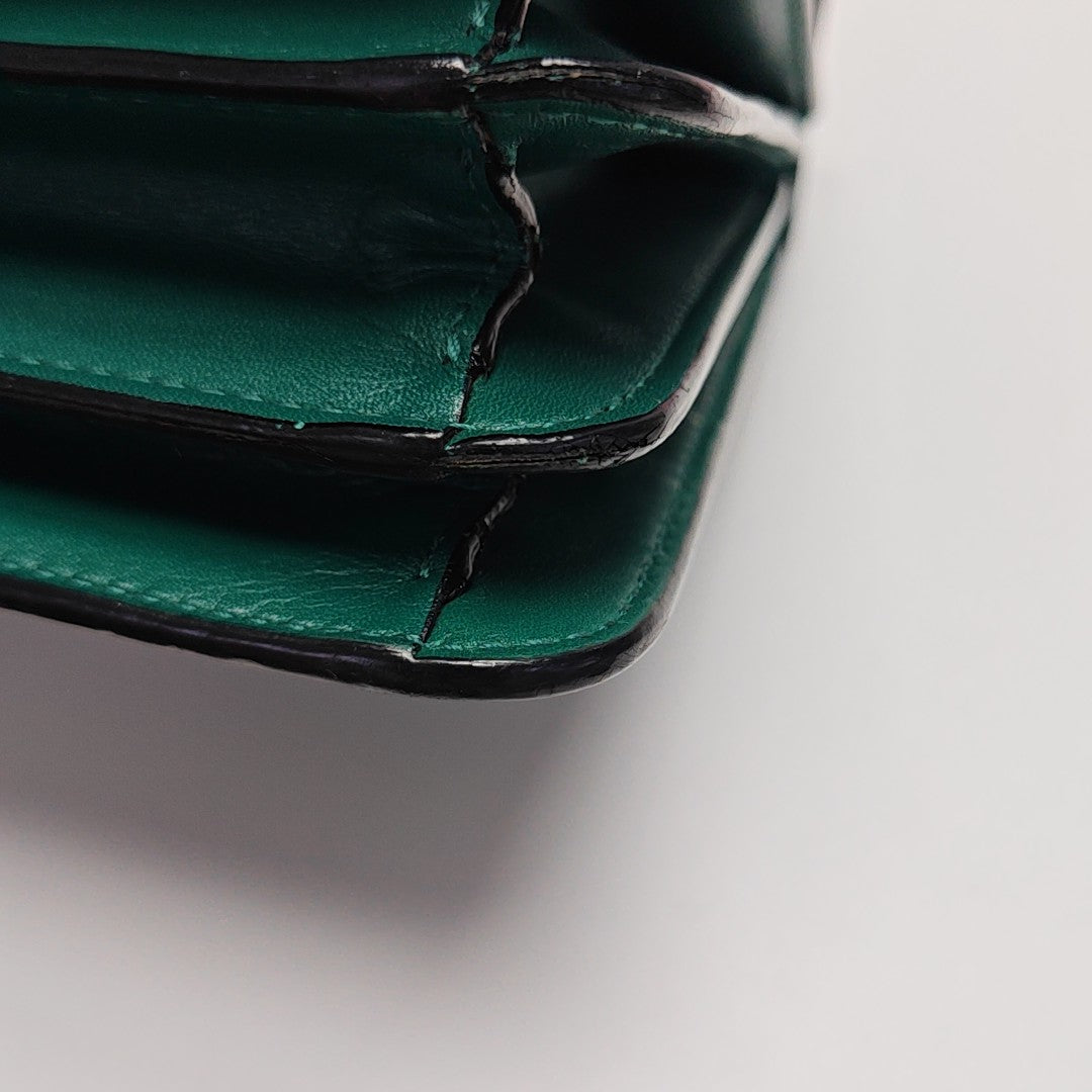 SERPENTI FOREVER Calfskin Green