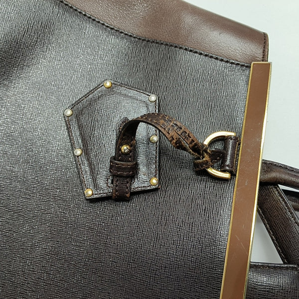 2 Jours Medium Calfskin Brown