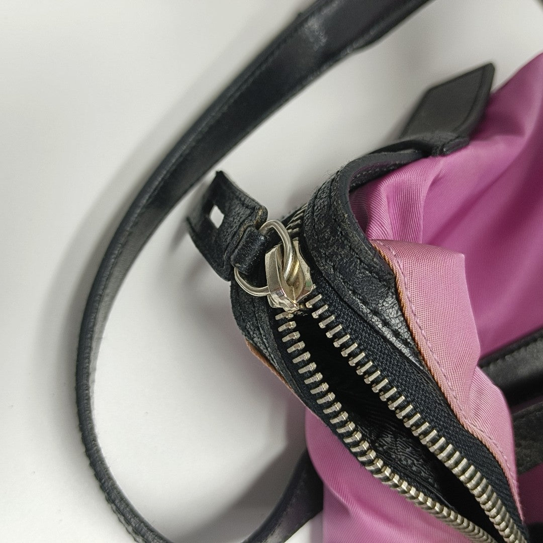 Nylon Tote Bag Pink
