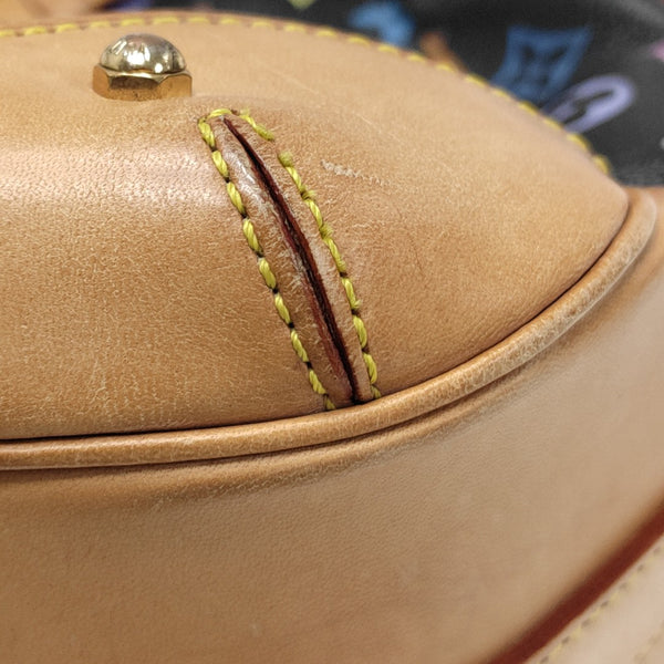 LV × TM GRETA Monogram Coated Canvas Black