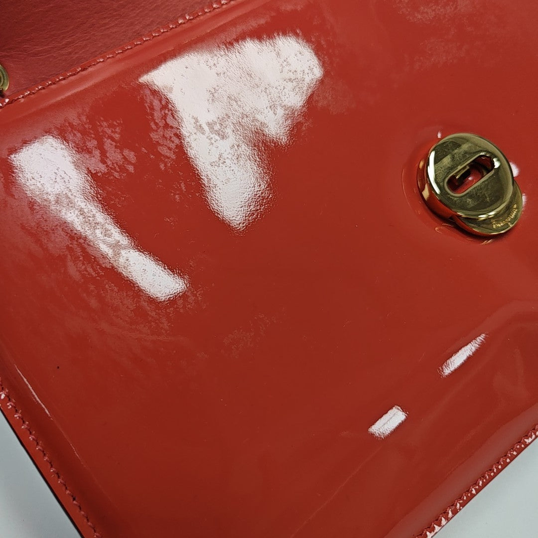 Ginny Calfskin Red