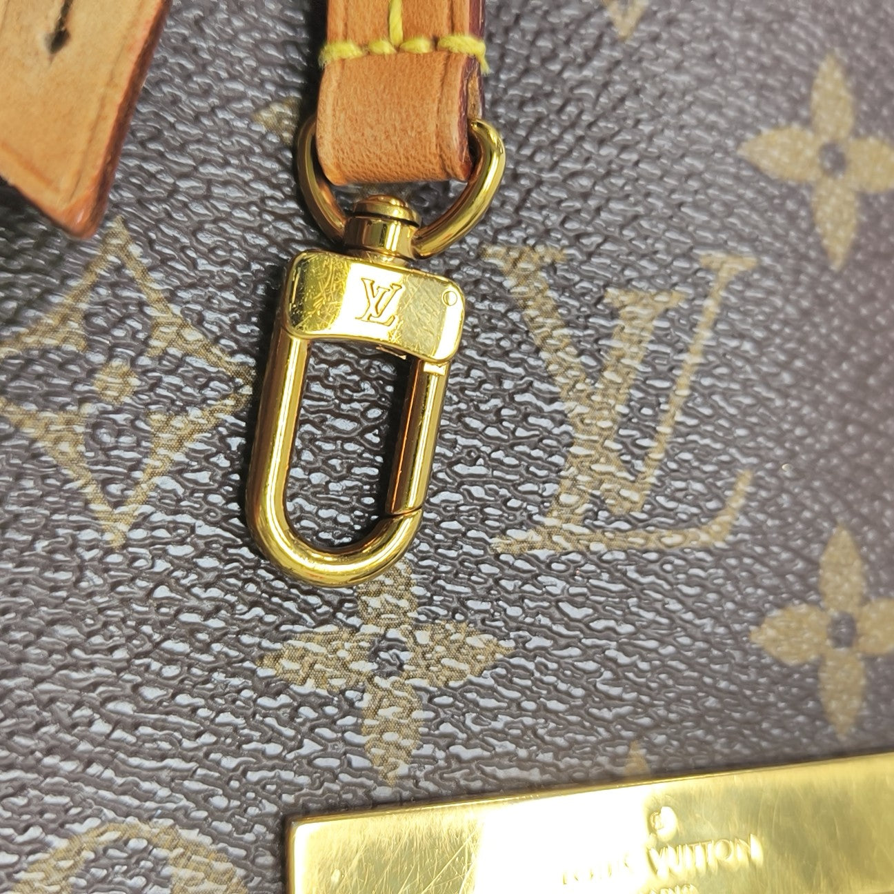 FAVORITE PM Monogram Coated Canvas Brown