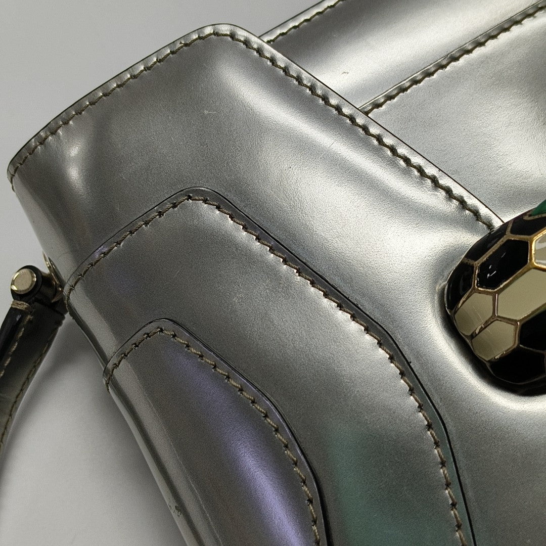 SERPENTI FOREVER Small Calfskin Gray