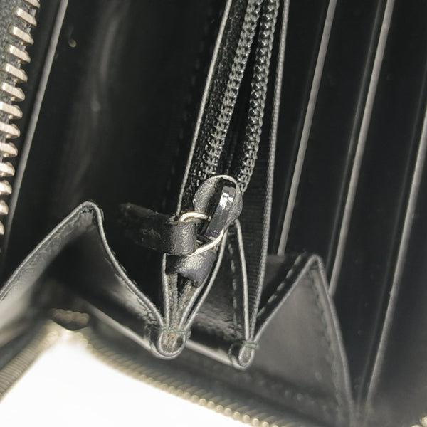 Monogram Calfskin Wallet Black