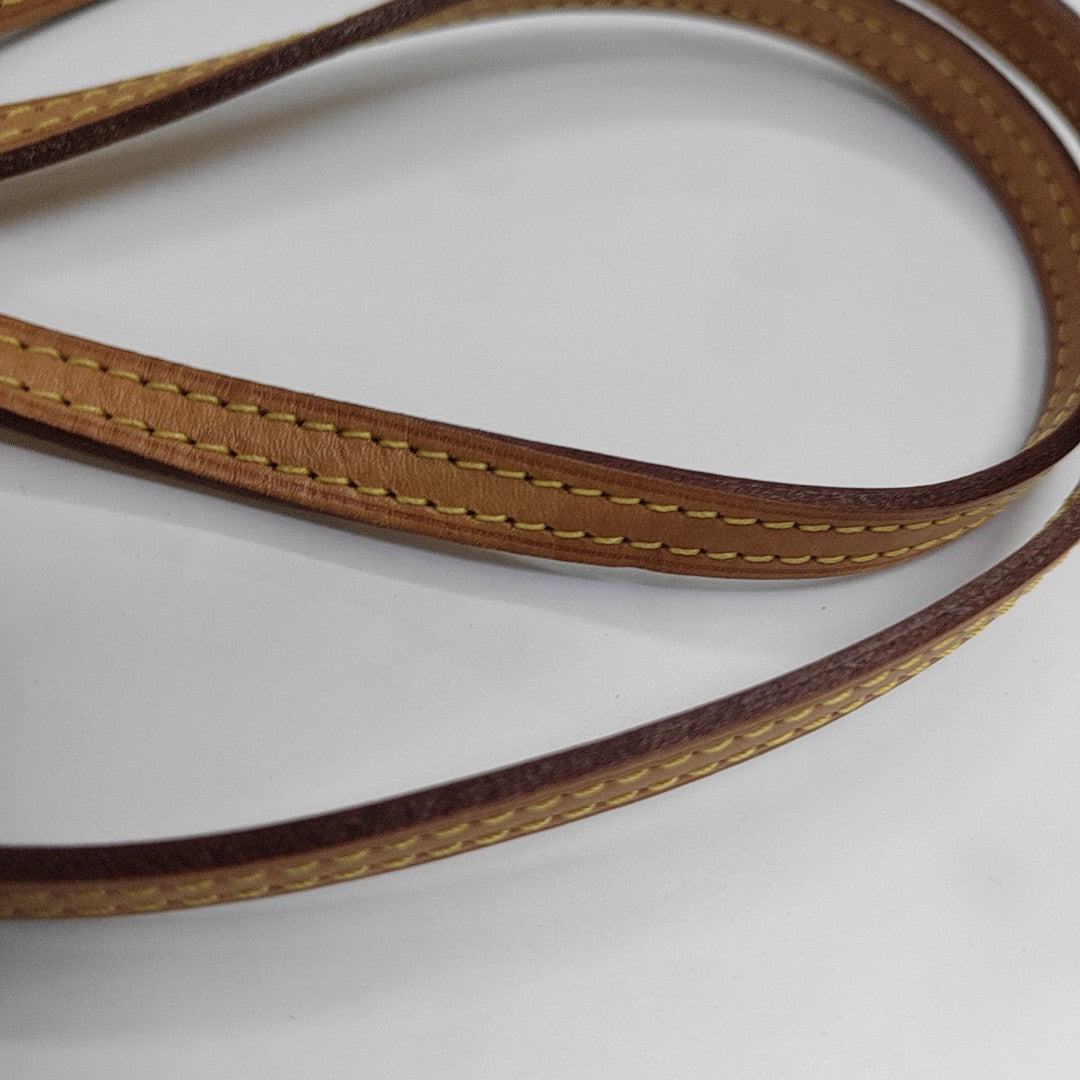NÉONOÉ Nano Monogram Coated Canvas Brown