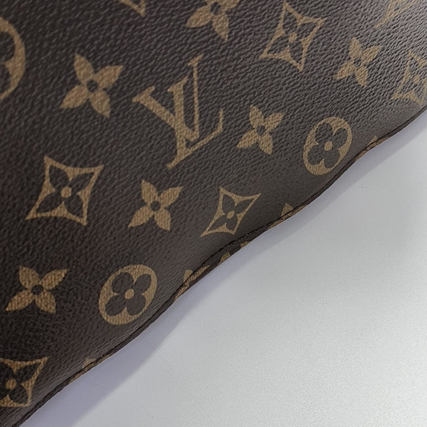 NÉONOÉ MM Monogram Coated Canvas Brown