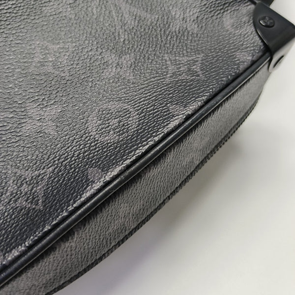 SOFT TRUNK Mini Monogram Coated Canvas Black