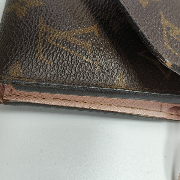 VICTORINE Monogram Coated Canvas Brown Wallet