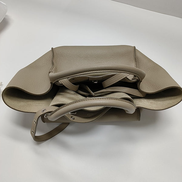 BIG BAG Small Calfskin Gray