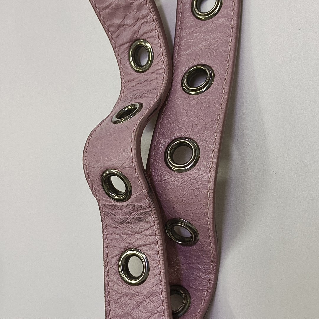 Le Cagole Mini Lambskin Pink