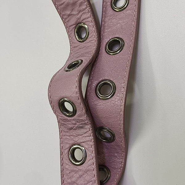 Le Cagole Mini Lambskin Pink