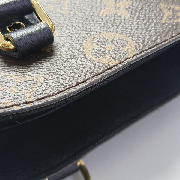 ALMA BNB MM Monogram Coated Canvas Brown