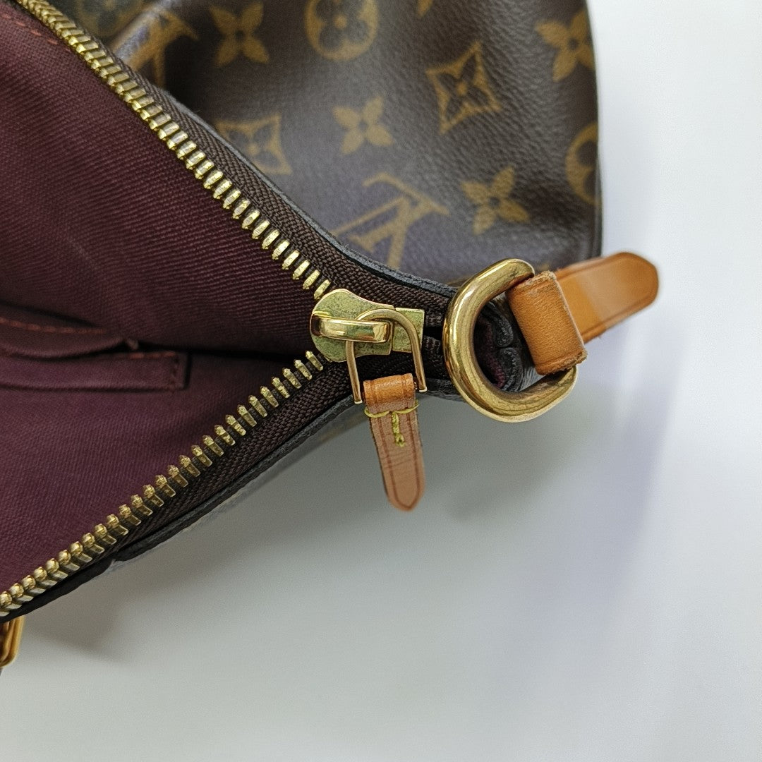 TURENNE MM Monogram Coated Canvas Brown