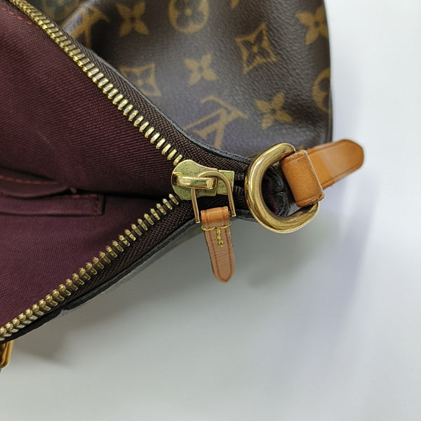 TURENNE MM Monogram Coated Canvas Brown