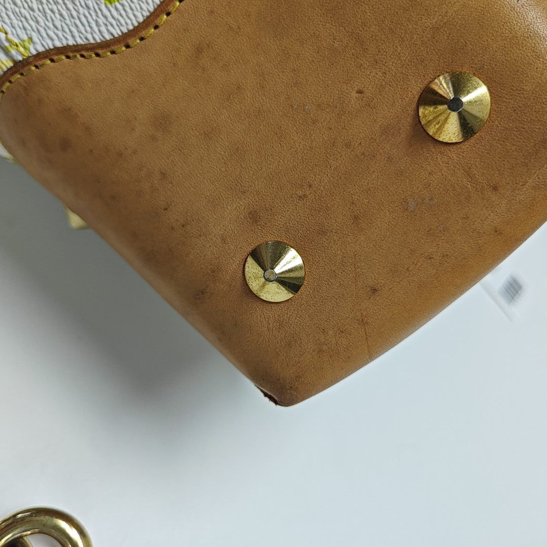 LV × TM JUDY MM Monogram Coated Canvas White