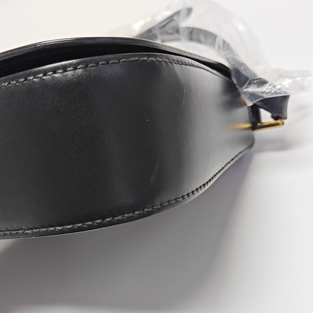 Calfskin Shoulder Bag Black