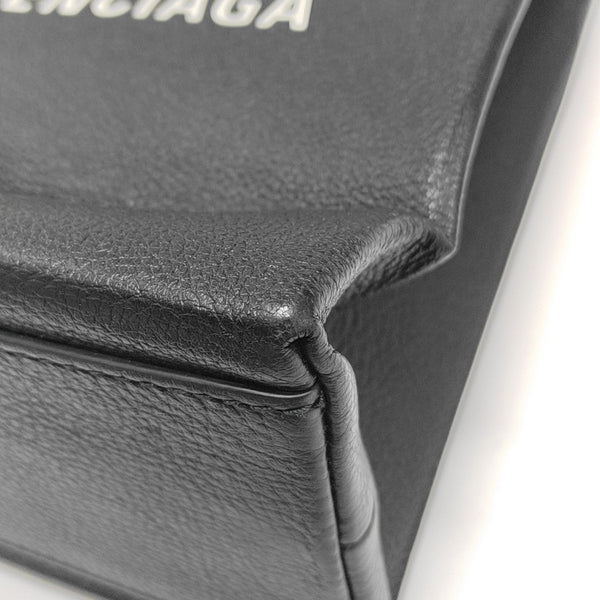 Shopping Bag Large Calfskin Black
