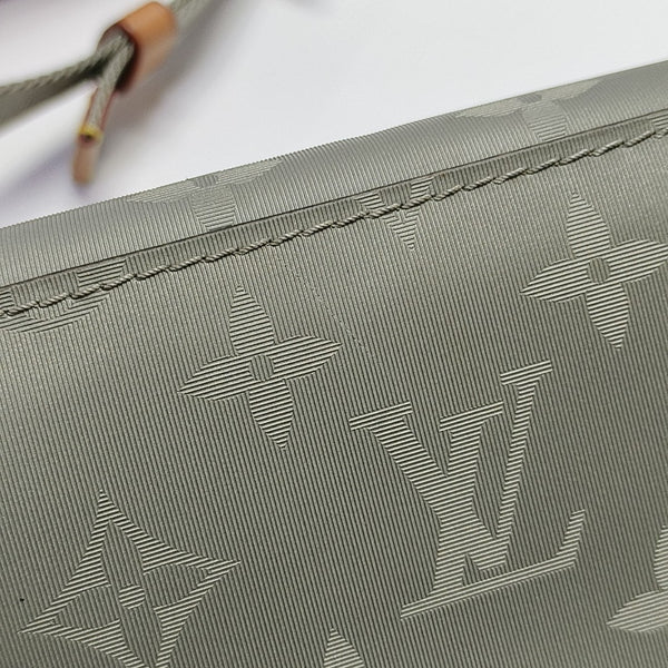 Monogram Coated Canvas Shoulder Bag Green