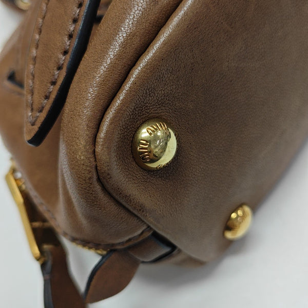 Aventure Mini Lambskin Brown