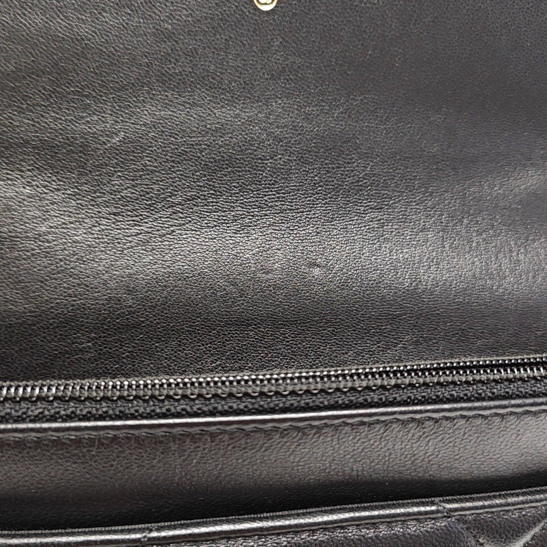 CHANEL 19 WOC Quilted Lambskin Black