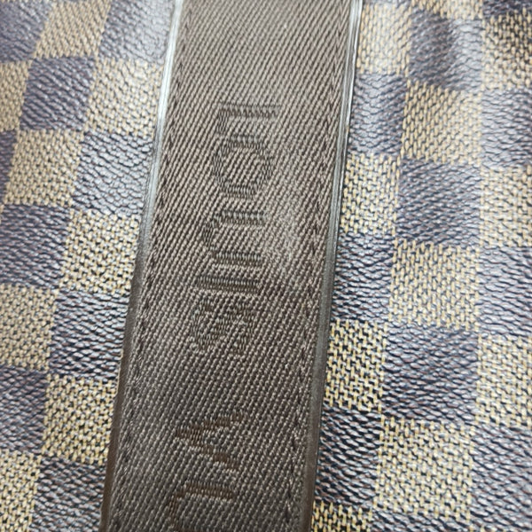 VINTAGE BEAUBOURG Damier Ebene Coated Canvas Brown