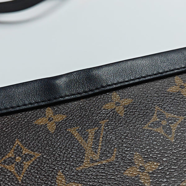SOFT TRUNK Monogram Coated Canvas Brown