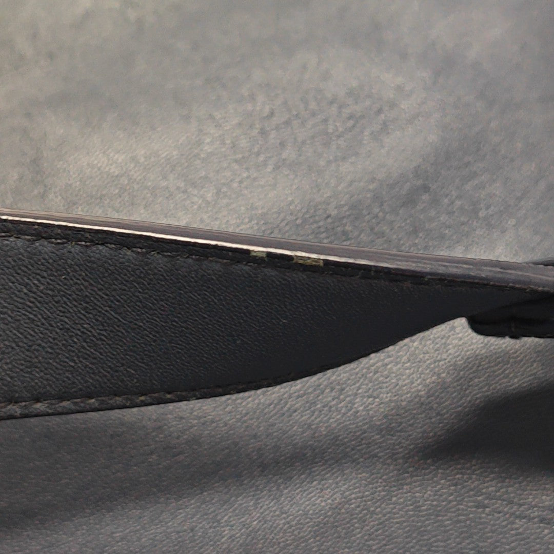 Calfskin Shoulder Bag Blue