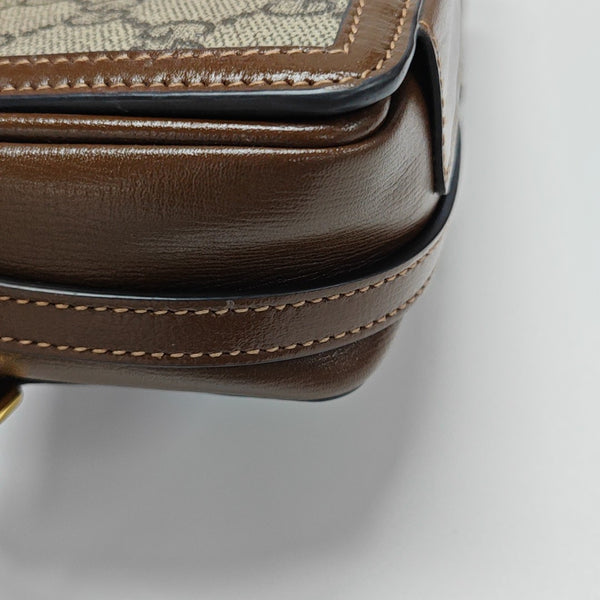 Monogram Coated Canvas Shoulder Bag Mini Multicolor