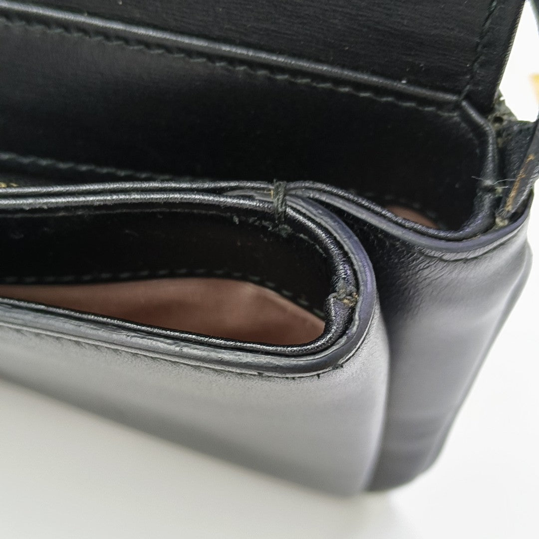 Arli Small Calfskin Black