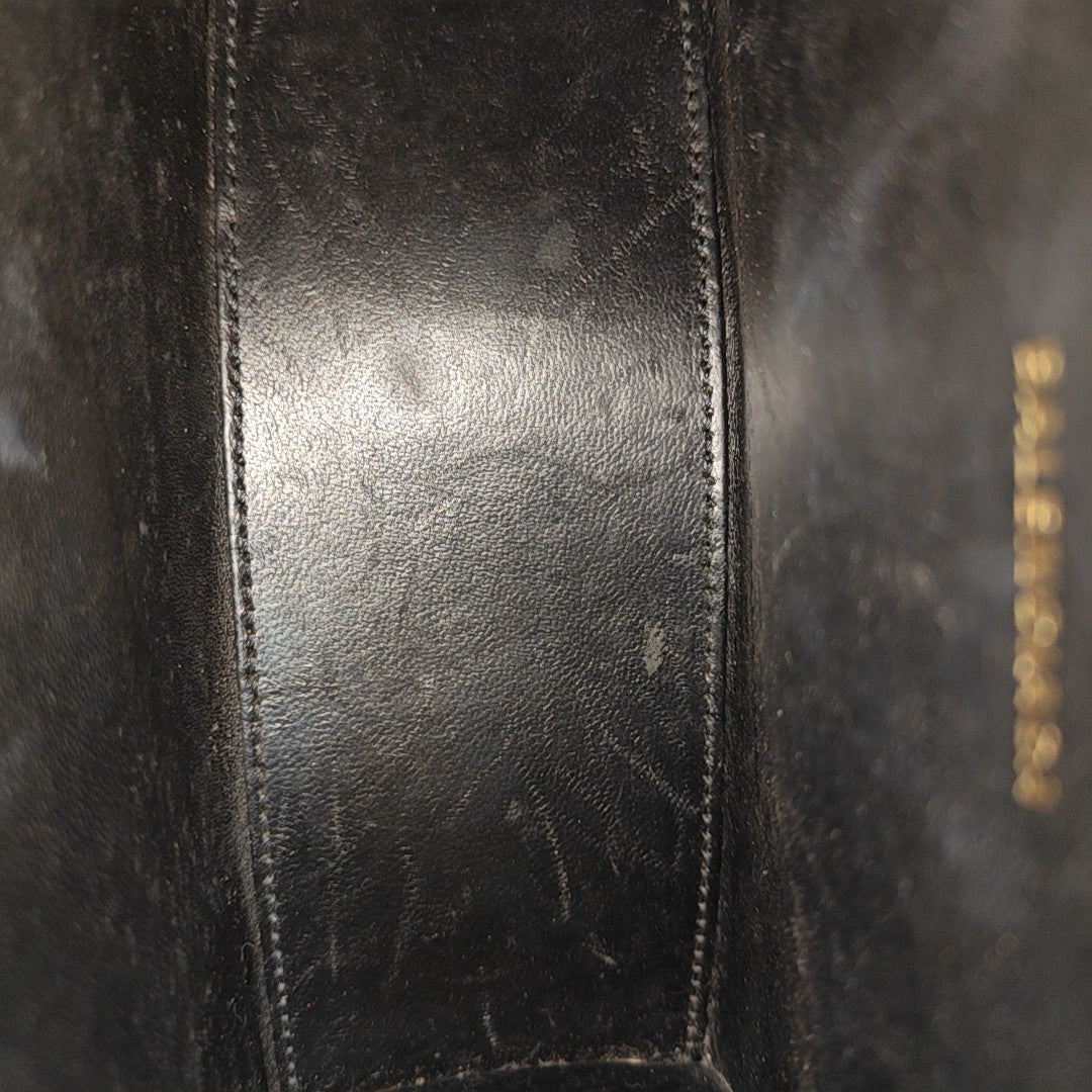 Hourglass XS Calfskin Black