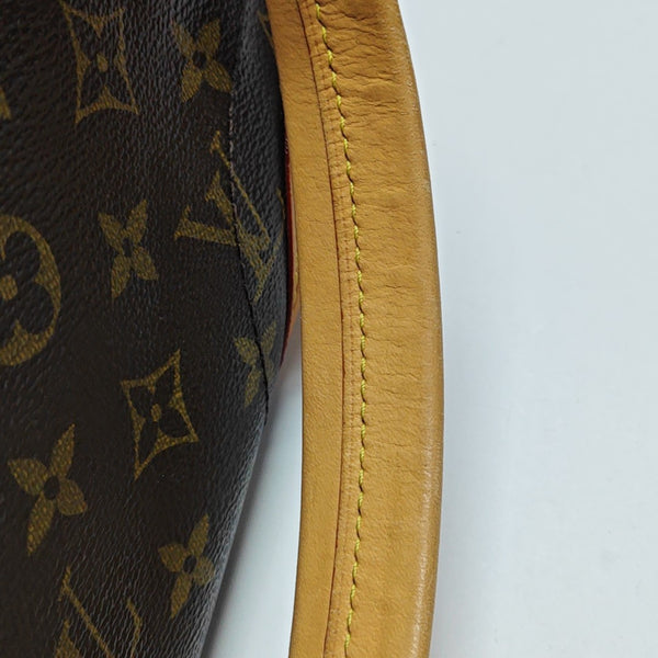 BEVERLY MM Monogram Coated Canvas Brown