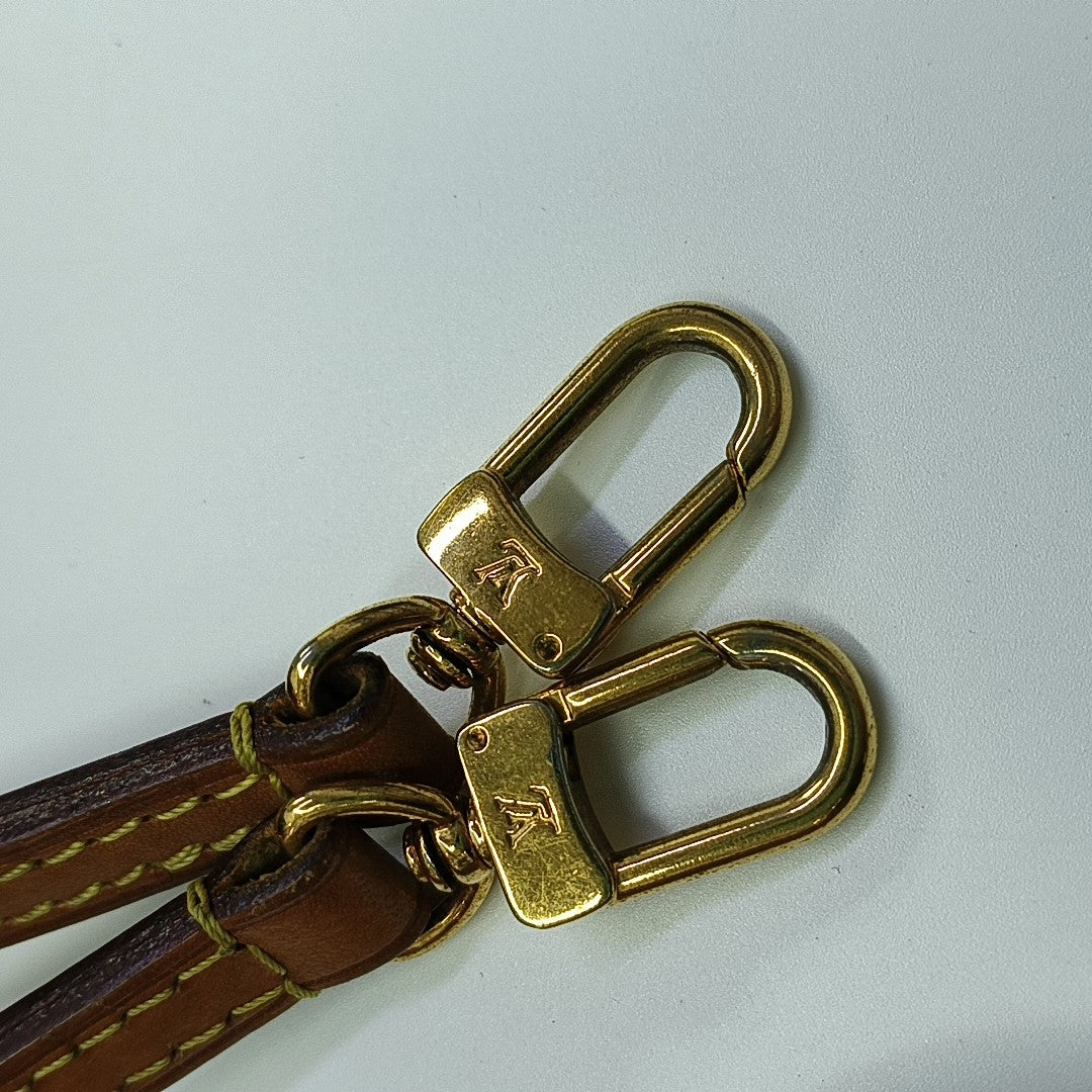 PALLAS BB Monogram Coated Canvas Brown