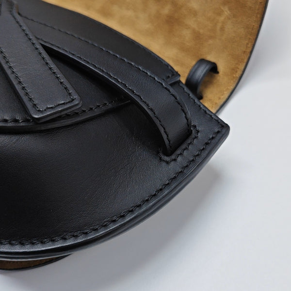 Gate Mini Calfskin Black