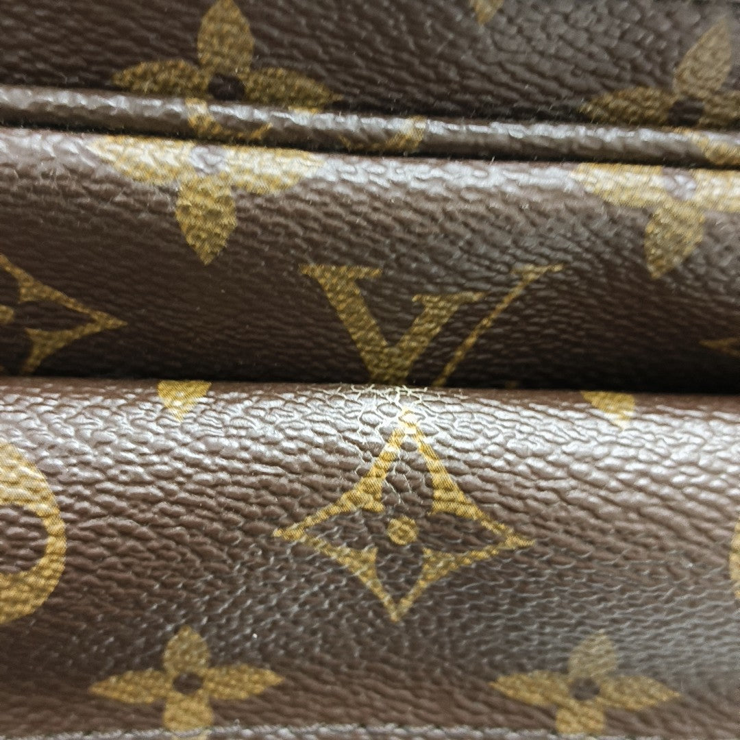 OUTDOOR Monogram Coated Canvas Brown