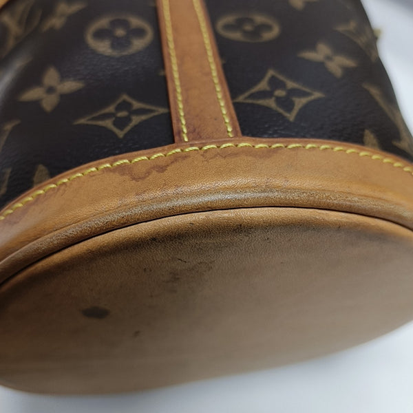 DUFFLE Monogram Coated Canvas Brown