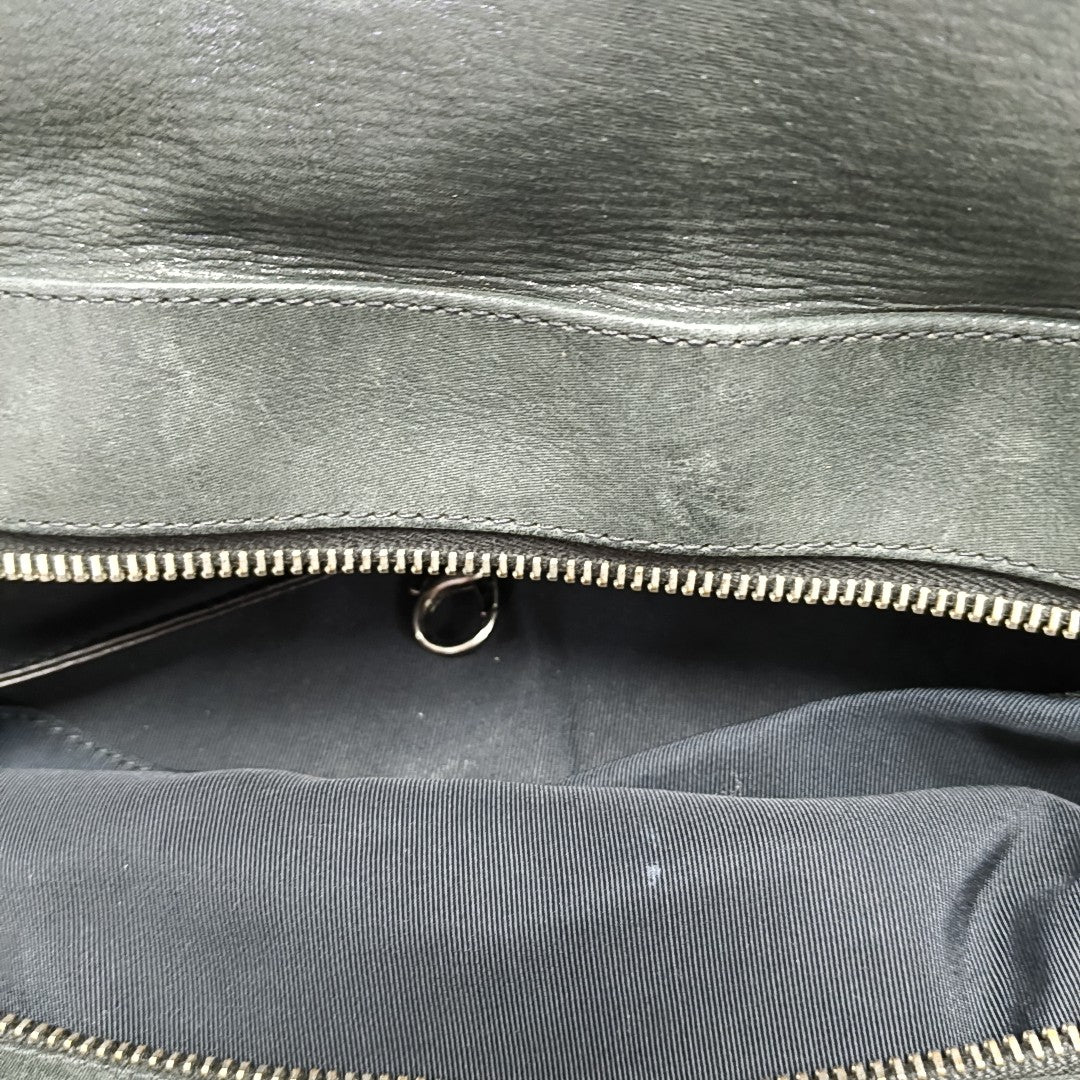 IRIDESCENT Quilted Calfskin Green