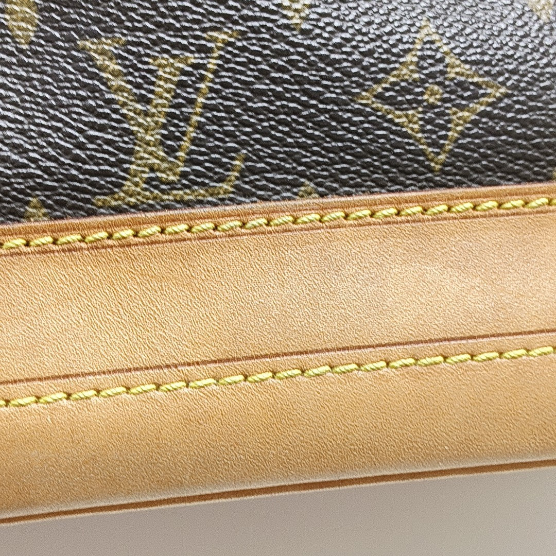 NOÉ GM Monogram Coated Canvas Brown