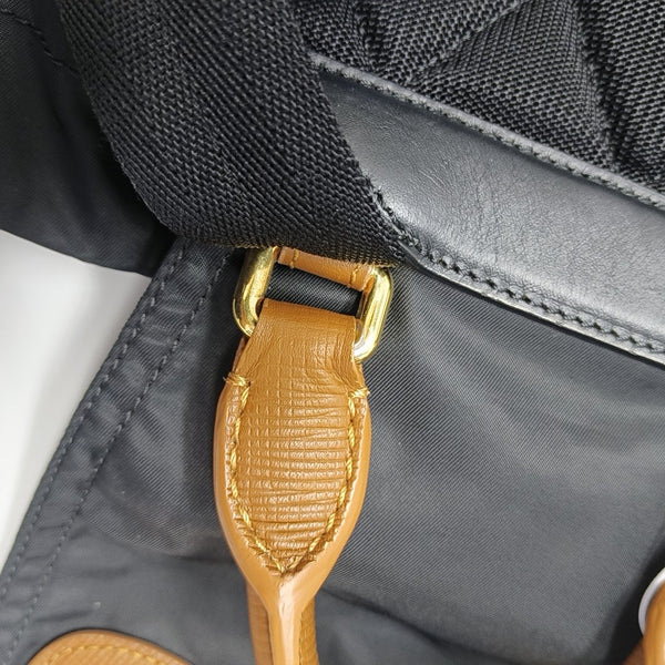 The Rucksack Nylon Black