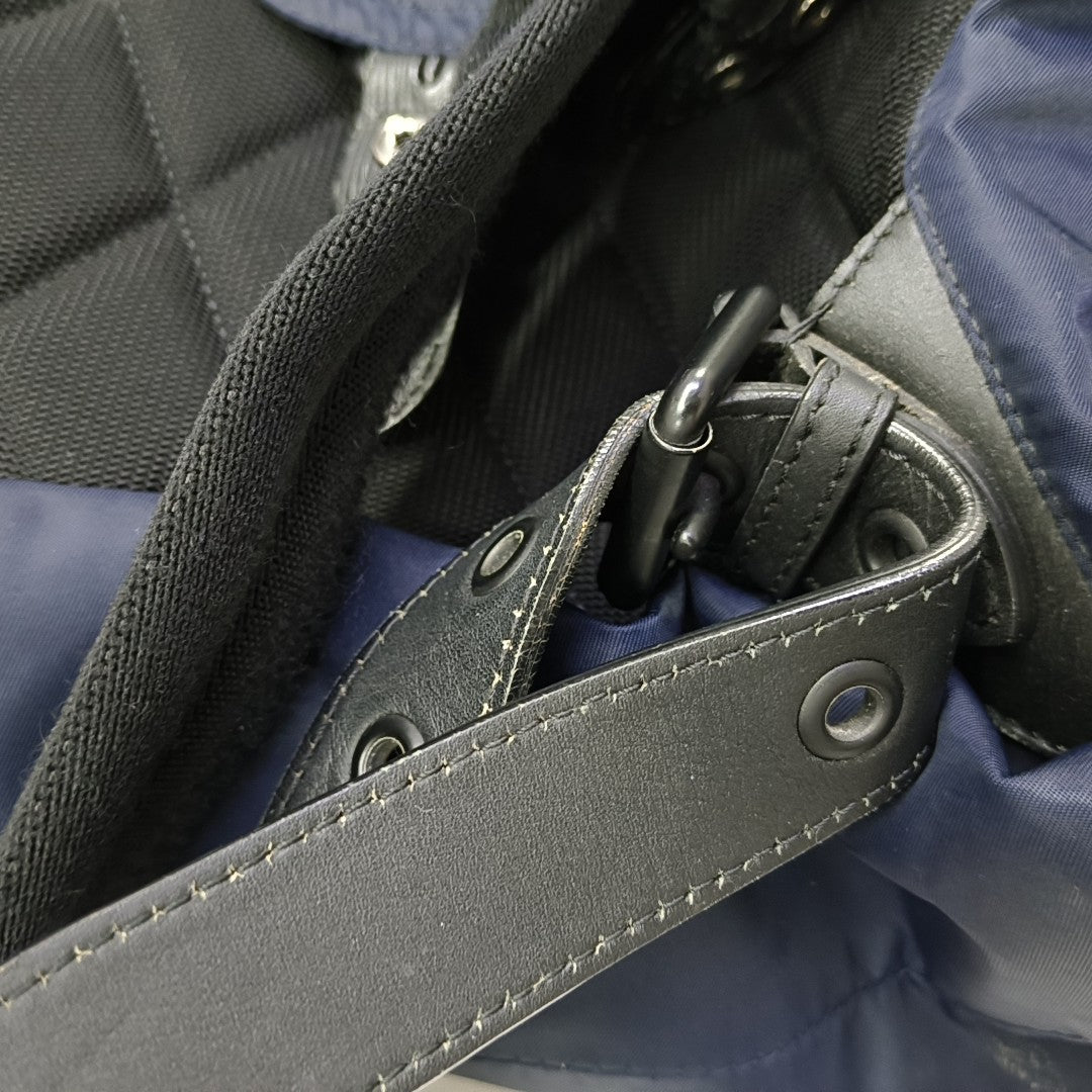 The Rucksack Large Nylon Blue