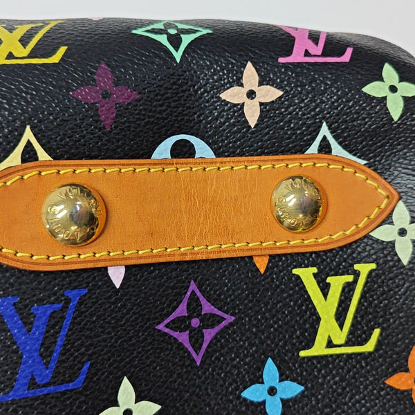 LV × TM RITA Monogram Coated Canvas Black