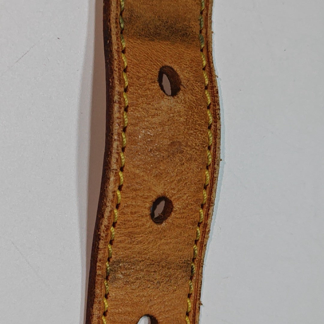 HUDSON MM Monogram Coated Canvas Brown