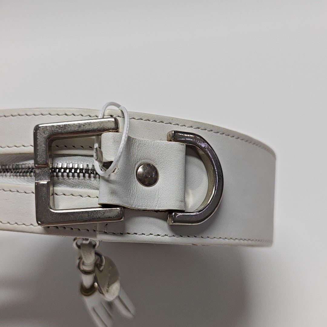 Canvas Shoulder Bag White
