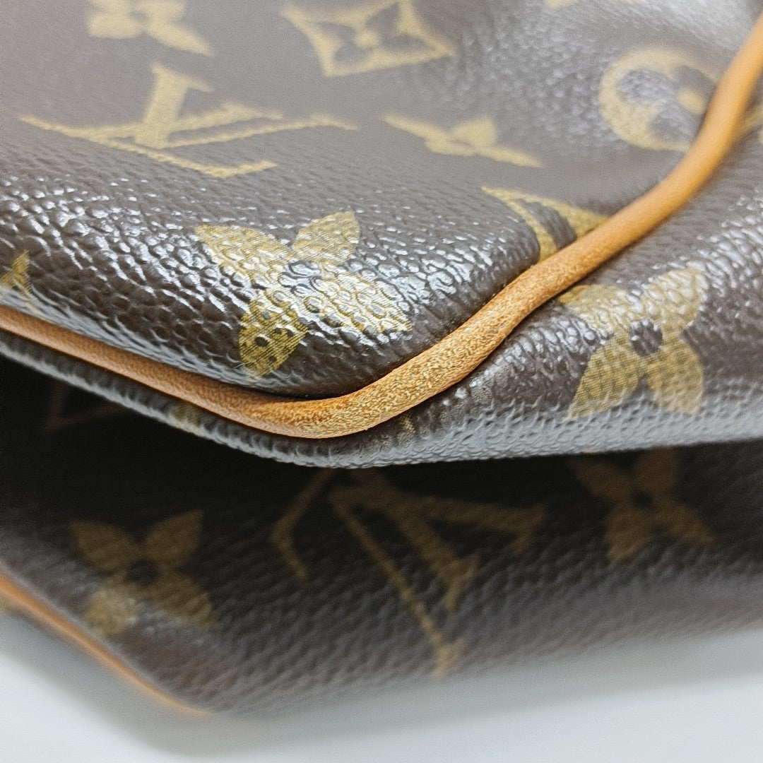 BATIGNOLLES MM Monogram Coated Canvas Brown
