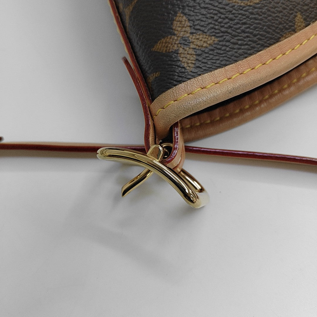 CARRYALL PM Monogram Coated Canvas Brown
