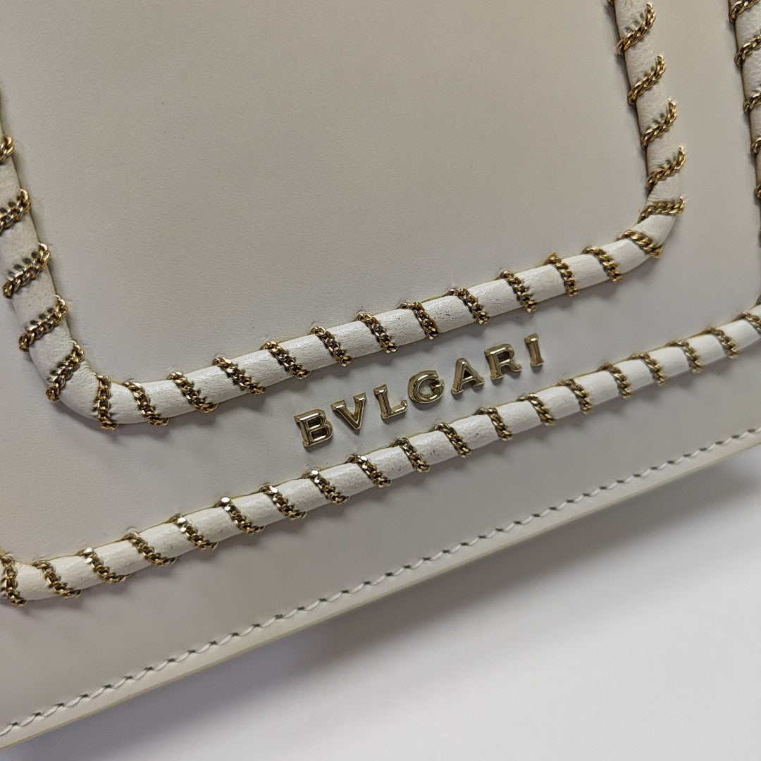 SERPENTI FOREVER Calfskin White