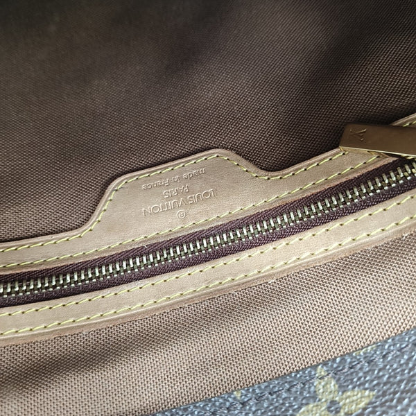 PIANO PM Monogram Coated Canvas Brown