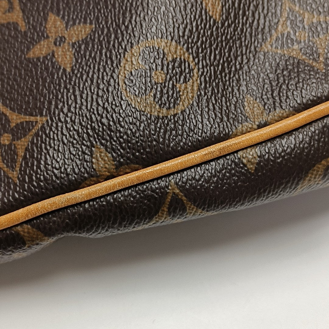 ODEON Monogram Coated Canvas Brown