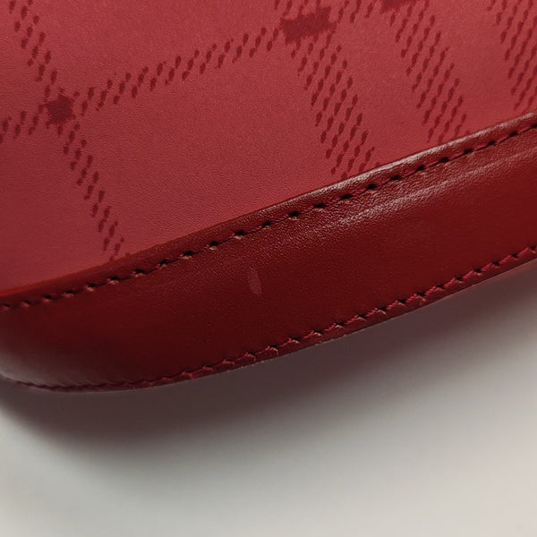 Special Material Shoulder Bag Red