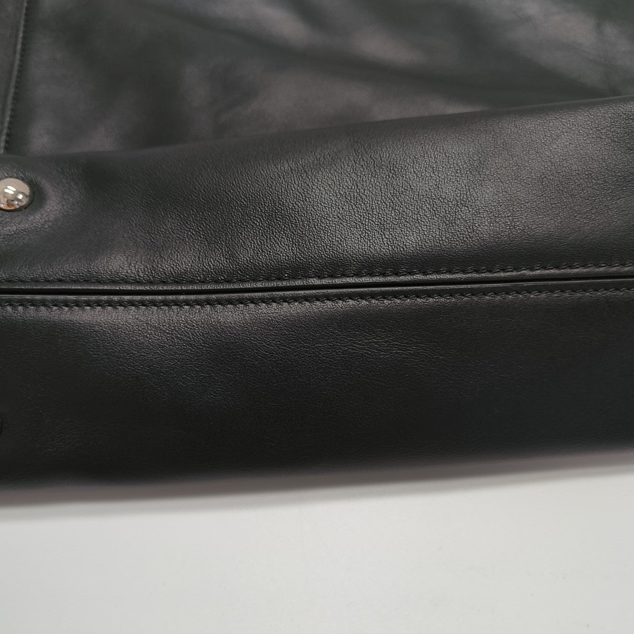 Calfskin Tote Bag Black
