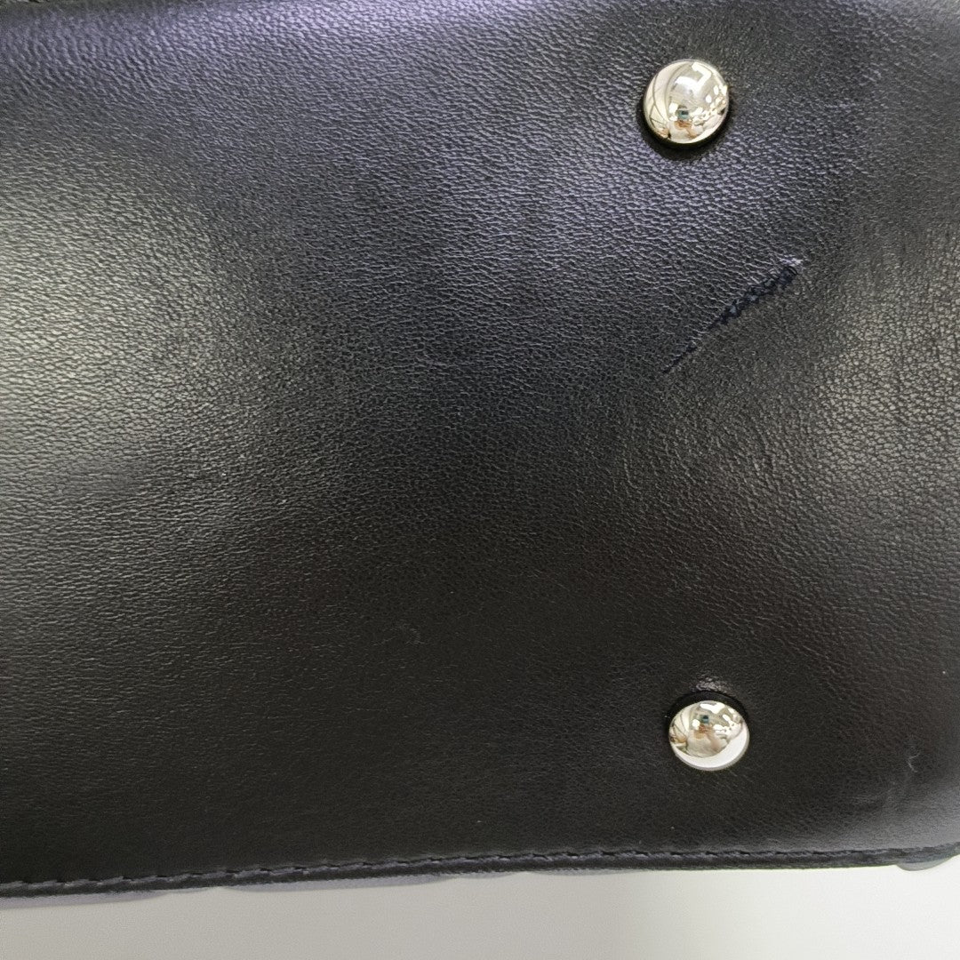 Quilted Lambskin Tote Bag Black